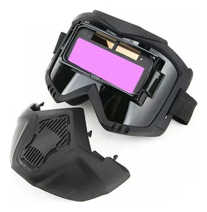 🛡️careta de soldadura MAS filtros fotosensibles x2🛡️