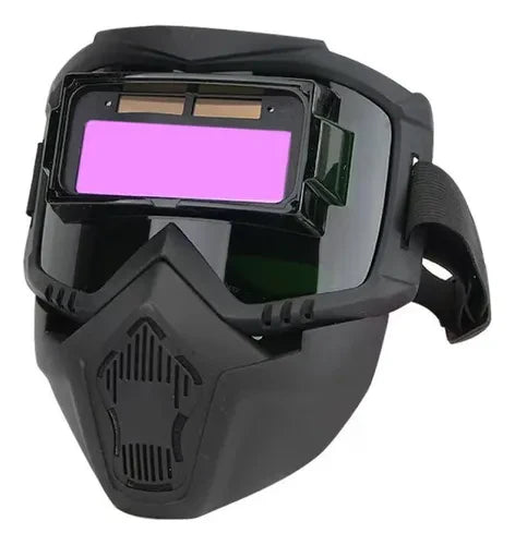 🛡️careta de soldadura MAS filtros fotosensibles x2🛡️